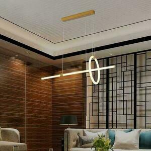 V-TAC 16W LED corp de iluminat suspendat Gold VT-7818 3000K 1820lm small 4