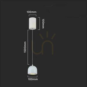 V-TAC LED corp de iluminat suspendat 8.5W 100cm Reglabil, comutator tactil Gri VT-7795 3000K 850lm 2 V-TAC LED corp de iluminat suspendat 8.5W 100cm Reglabil, comutator tactil Gri VT-7795 3000K 850lm small 2
