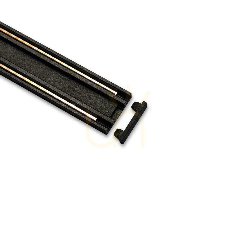 Vedere Sistem de șină magnetică montat la suprafață 48V 1mb V-TAC negru Garanție de 3 ani Sistem de șină magnetică montat la suprafață 48V 1mb V-TAC negru Garanție de 3 ani
