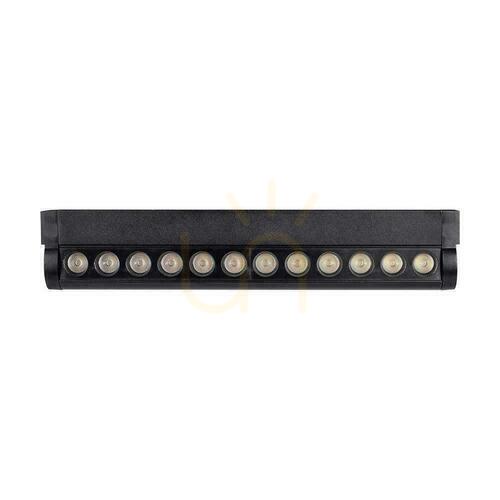 Verifica Corp de iluminat Proiector Magnetic Rail System 48V V-TAC 12W LED 34st VT-42012 3000K 1300lm 3 ani garanție
