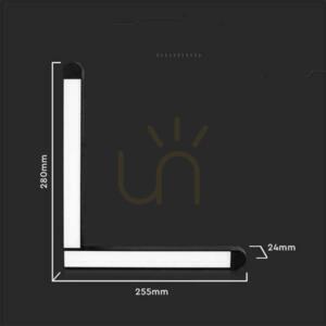 Corp de iluminat Magnetic Bus System 48V V-TAC 25W LED 82st VT-42025 3000K 2850lm 3 ani garanție small 3