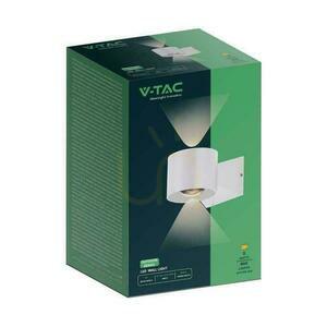 V-TAC 5W Lampă de perete montată pe perete Top Down Alb IP65 VT-1179 4000K 500lm small 1