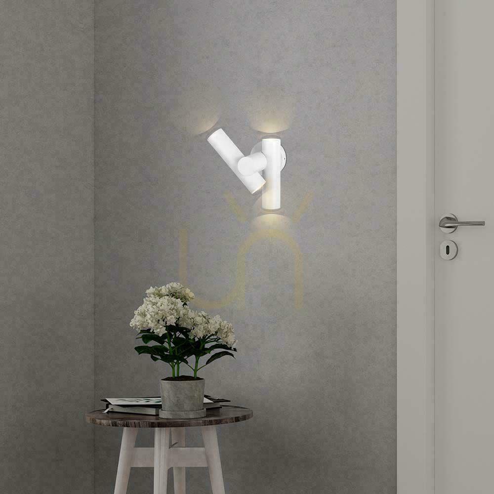 Vedere Lampă de perete V-TAC 6W LED IP44 Alb VT-1186 3000K 620lm. Lampă de perete V-TAC 6W LED IP44 Alb VT-1186 3000K 620lm.