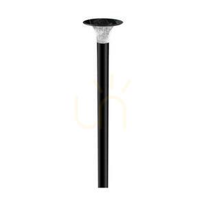 V-TAC 15W LED Solar Garden Pole IP65 CCT Motion Sensor Black 88cm VT-413 6000K + 4000K 2200lm 3 ani garanție small 0