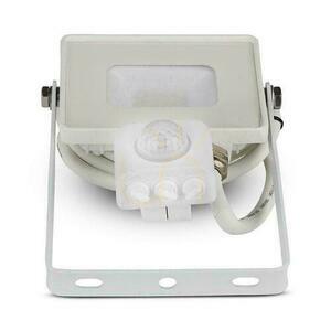 V-TAC LED Proiector 10W SAMSUNG CHIP Senzor de mișcare Funcție de oprire alb VT-10-S-W 3000K 800lm 5 ani garanție small 1