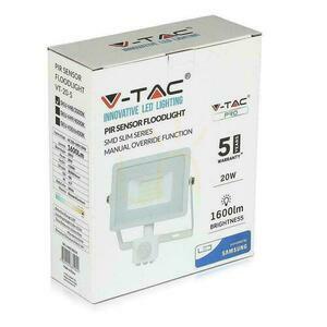 V-TAC 20W LED Proiector SAMSUNG CHIP Senzor de mișcare Funcție Cut-OFF Alb VT-20-S-B 4000K 1600lm 5 ani garanție small 3
