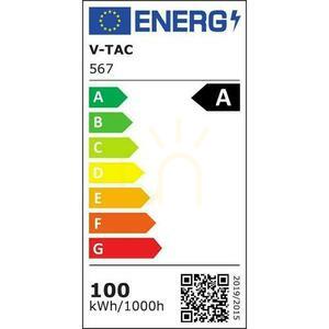 LED High Bay V-TAC SAMSUNG CHIP 100W corp de iluminat Mean Well 1-10V 120st 180Lm/W VT-9-102 6400K 18000lm 5 ani garanție small 5