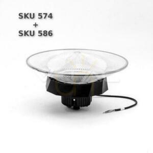 Capac PC pentru abajur V-TAC High Bay SKU 574, 120°, SKU 586 small 6