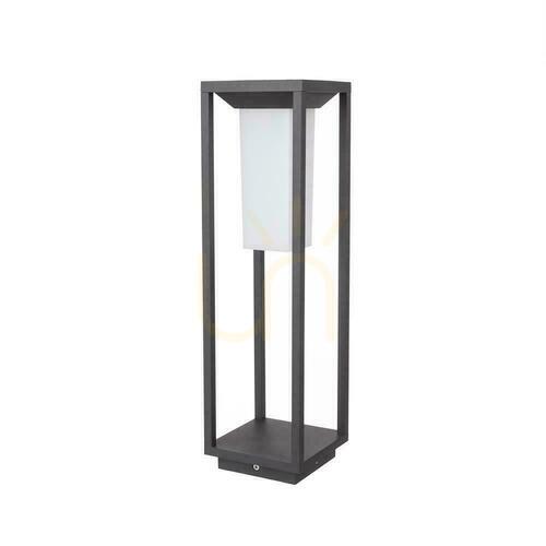 Verifica V-TAC 2W LED SAMSUNG CHIP Grey 2-funcție Solar Garden Pole IP65 VT-66 3000K 280lm 3 ani garanție