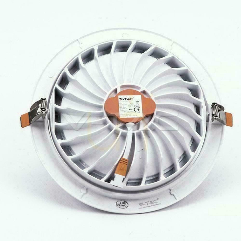 Vedere V-TAC LED Downlight SAMSUNG CHIP 30W Moving VT-2-30 3000K 2400lm 5 ani garanție. V-TAC LED Downlight SAMSUNG CHIP 30W Moving VT-2-30 3000K 2400lm 5 ani garanție.
