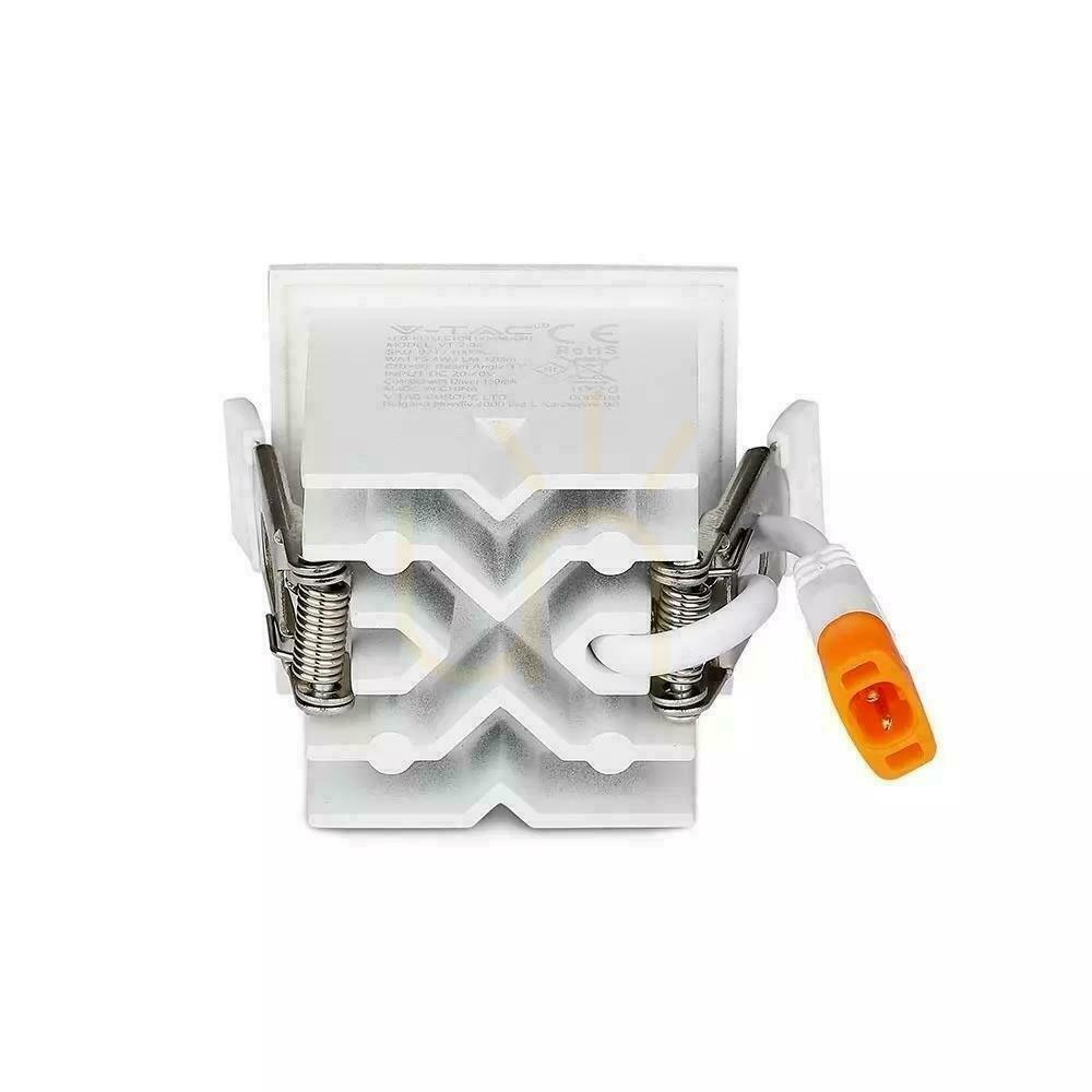Verifica V-TAC downlight SAMSUNG CHIP 4W UGR19 CRI90+ 12st VT-2-04 5700K 320lm 5 ani garanție V-TAC downlight SAMSUNG CHIP 4W UGR19 CRI90+ 12st VT-2-04 5700K 320lm 5 ani garanție