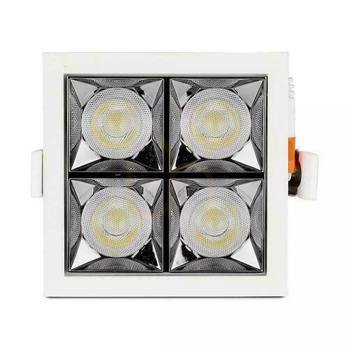 Verifica V-TAC Downlight SAMSUNG CHIP 16W UGR19 CRI90+ 12st VT-2-16 4000K 1280lm 5 ani garanție corp de iluminat