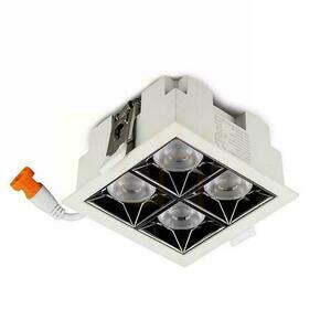V-TAC Downlight SAMSUNG CHIP 16W UGR19 CRI90+ 12st VT-2-16 4000K 1280lm 5 ani garanție corp de iluminat 0 V-TAC Downlight SAMSUNG CHIP 16W UGR19 CRI90+ 12st VT-2-16 4000K 1280lm 5 ani garanție corp de iluminat small 0