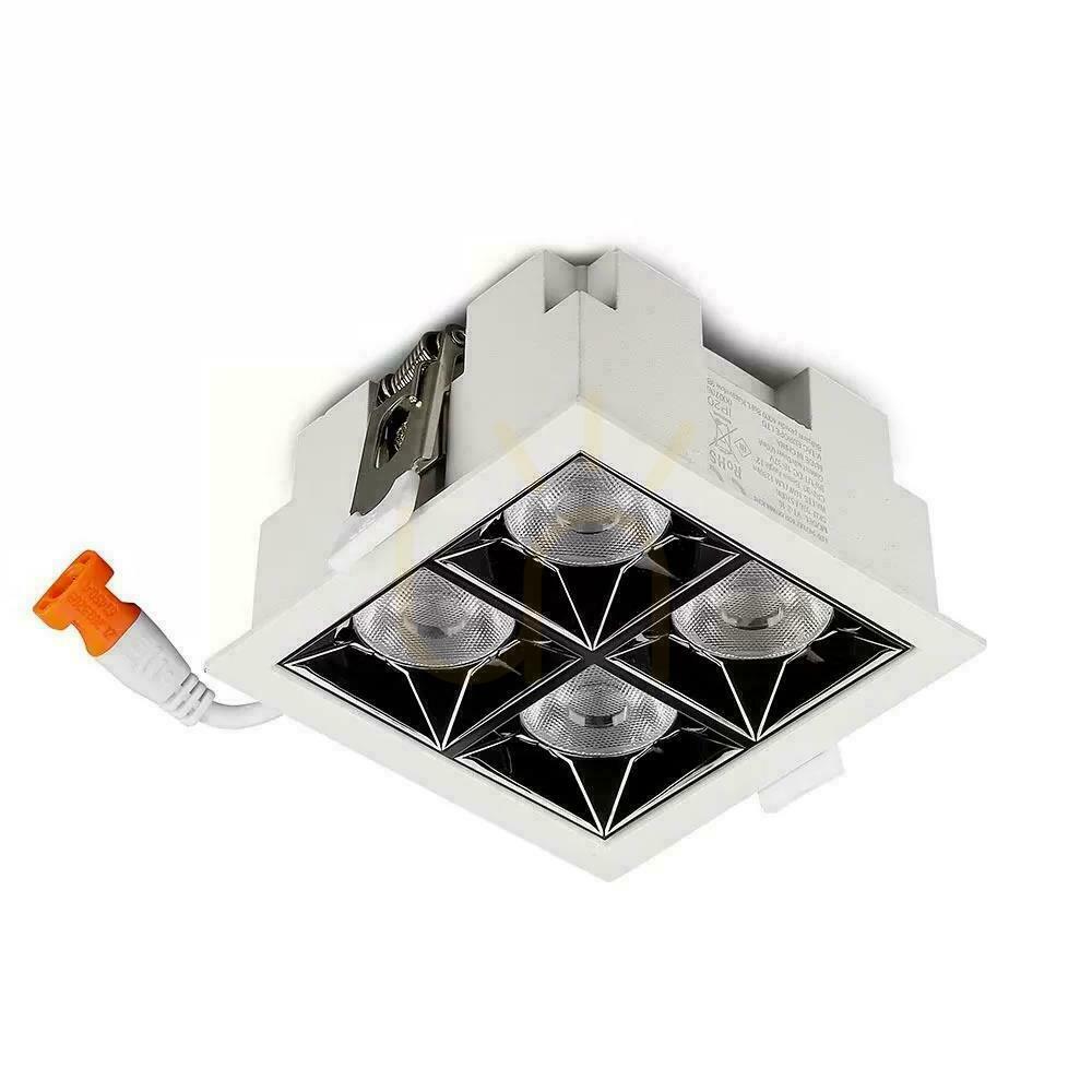 Verifica V-TAC Downlight SAMSUNG CHIP 16W UGR19 CRI90+ 12st VT-2-16 4000K 1280lm 5 ani garanție corp de iluminat V-TAC Downlight SAMSUNG CHIP 16W UGR19 CRI90+ 12st VT-2-16 4000K 1280lm 5 ani garanție corp de iluminat