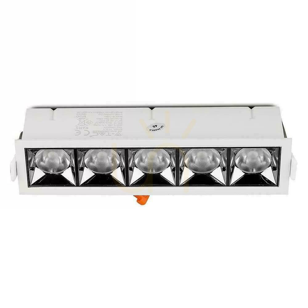 Verifica V-TAC Downlight SAMSUNG CHIP 20W UGR19 CRI90+ 12st VT-2-21 2700K 1600lm 5 ani garanție corp de iluminat V-TAC Downlight SAMSUNG CHIP 20W UGR19 CRI90+ 12st VT-2-21 2700K 1600lm 5 ani garanție corp de iluminat
