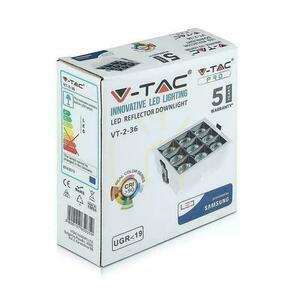 V-TAC downlight SAMSUNG CHIP 36W UGR19 CRI90+ 36st VT-2-36-1 5700K 2880lm 5 ani garanție 4 V-TAC downlight SAMSUNG CHIP 36W UGR19 CRI90+ 36st VT-2-36-1 5700K 2880lm 5 ani garanție small 4