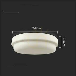V-TAC 12W LED Plafond rotund 151x38mm IP54 VT-8095 3000K 1160lm 3 V-TAC 12W LED Plafond rotund 151x38mm IP54 VT-8095 3000K 1160lm small 3