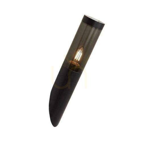 Verifica V-TAC 400x76mm Lampă de perete pentru grădină negru IP44 E27 VT-1183