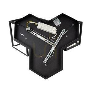 V-TAC 46W LED corp de iluminat plafon negru VT-7921 3000K 4900lm small 3