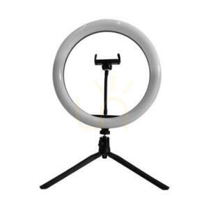 LED lampă inelară V-TAC 10W fi255mm Tripod Pilot VT-45010 3200K-5500K 550lm. small 0