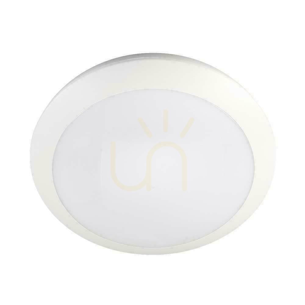 Verifica Plafond V-TAC 20W LED rotund IP44 senzor de mișcare cuptor cu microunde IK10 30cm alb VT-8222 3000K-4000K-6000K 1800lm 5 ani garanție Plafond V-TAC 20W LED rotund IP44 senzor de mișcare cuptor cu microunde IK10 30cm alb VT-8222 3000K-4000K-6000K 1800lm 5 ani garanție