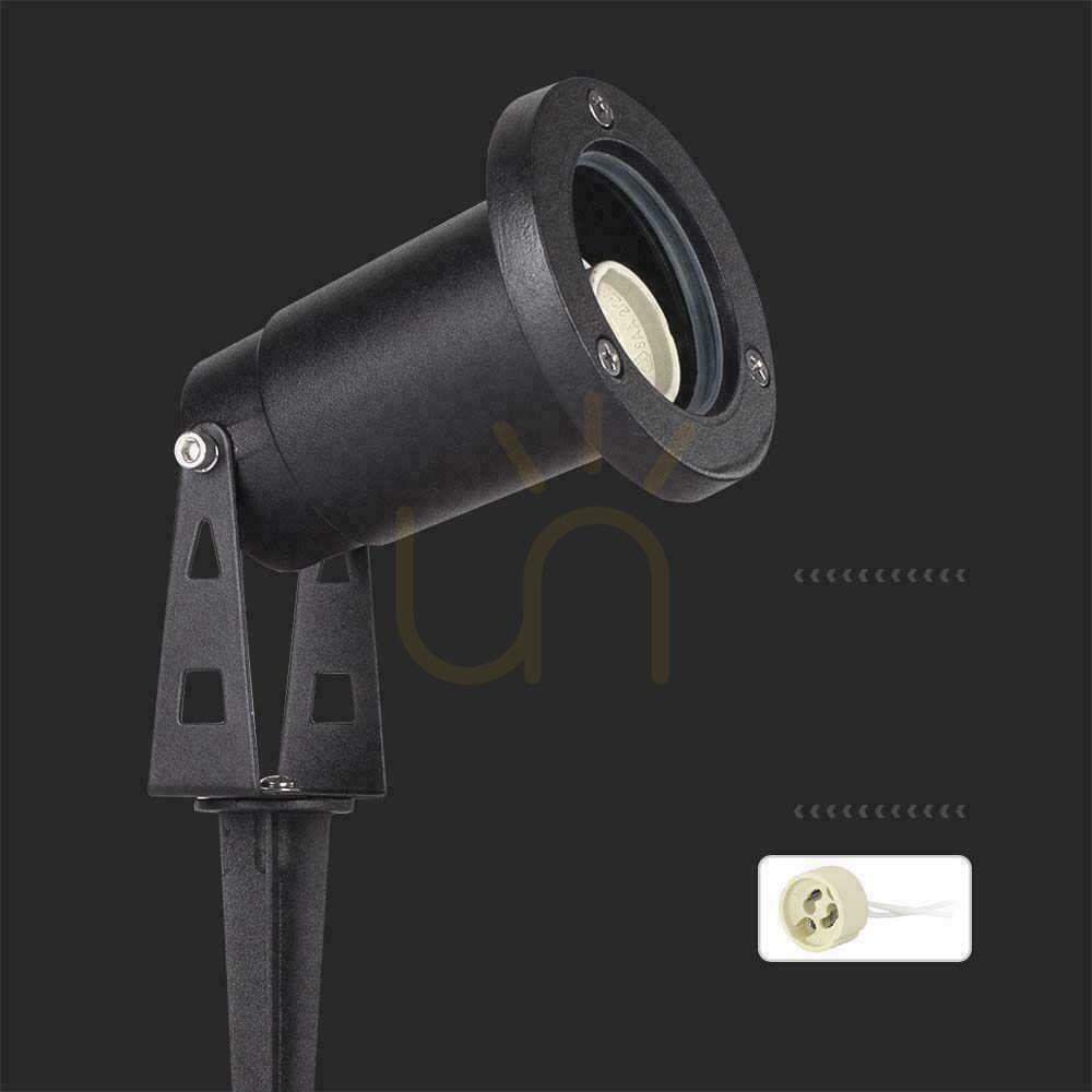Verifica Garden Ground Luminaire Driven aluminiu GU10 negru IP65 V-TAC VT-1119 3 ani garanție Garden Ground Luminaire Driven aluminiu GU10 negru IP65 V-TAC VT-1119 3 ani garanție