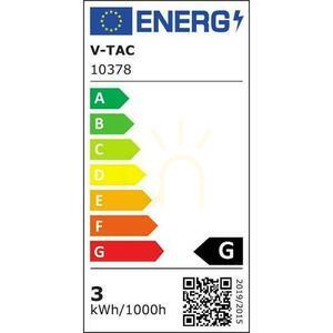 V-TAC 3W LED corp de iluminat pentru scări dreptunghiulare alb 230V VT-1130 3000K 180lm 6 V-TAC 3W LED corp de iluminat pentru scări dreptunghiulare alb 230V VT-1130 3000K 180lm small 6