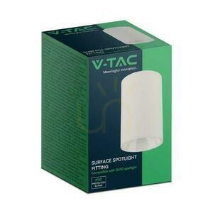 V-TAC GU10 Corp de iluminat pentru tavan Tub rotund montat pe suprafață Alb 65x100mm VT-1131 Garanție de 3 ani 4 V-TAC GU10 Corp de iluminat pentru tavan Tub rotund montat pe suprafață Alb 65x100mm VT-1131 Garanție de 3 ani small 4