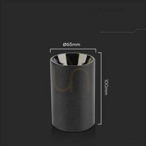 Corp de iluminat aplicat pe tavan V-TAC VT-1131 GU10, negru, Ø65 × 100 mm small 2