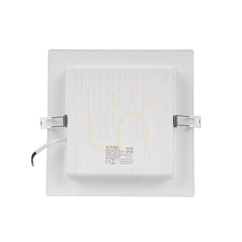 previzualizare V-TAC Panoul de încastrat cu LED-uri Premium Downlight 24W Square 300x300 VT-61024 4000K 2640lm. V-TAC Panoul de încastrat cu LED-uri Premium Downlight 24W Square 300x300 VT-61024 4000K 2640lm.