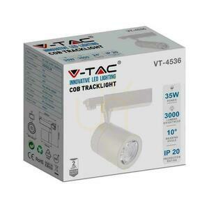 V-TAC 35W 10st alb VT-4536 3000K 3000lm Sistem de autobuz 3F corp de iluminat small 5