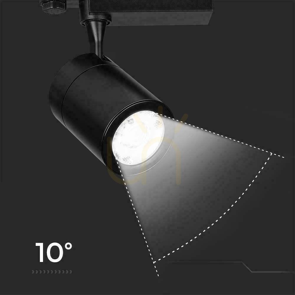 Afişa 3F V-TAC corp de iluminat pentru bare 35W 10st Negru VT-4536 3000K 3000lm 3F V-TAC corp de iluminat pentru bare 35W 10st Negru VT-4536 3000K 3000lm