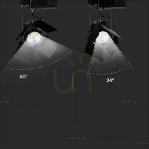 V-TAC 33W LED SAMSUNG CHIP CRI90+ Negru VT-433 3000K 3000lm Garanție de 5 ani Corp de iluminat Rail System 3F. 8 V-TAC 33W LED SAMSUNG CHIP CRI90+ Negru VT-433 3000K 3000lm Garanție de 5 ani Corp de iluminat Rail System 3F. small 8