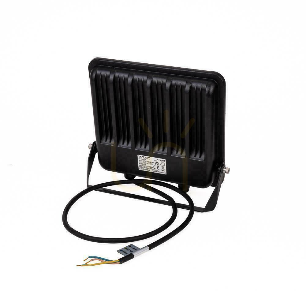 Vedere Proiector LED V-TAC 100W 185Lm/W Negru VT-44105 6500K 18500lm Proiector LED V-TAC 100W 185Lm/W Negru VT-44105 6500K 18500lm