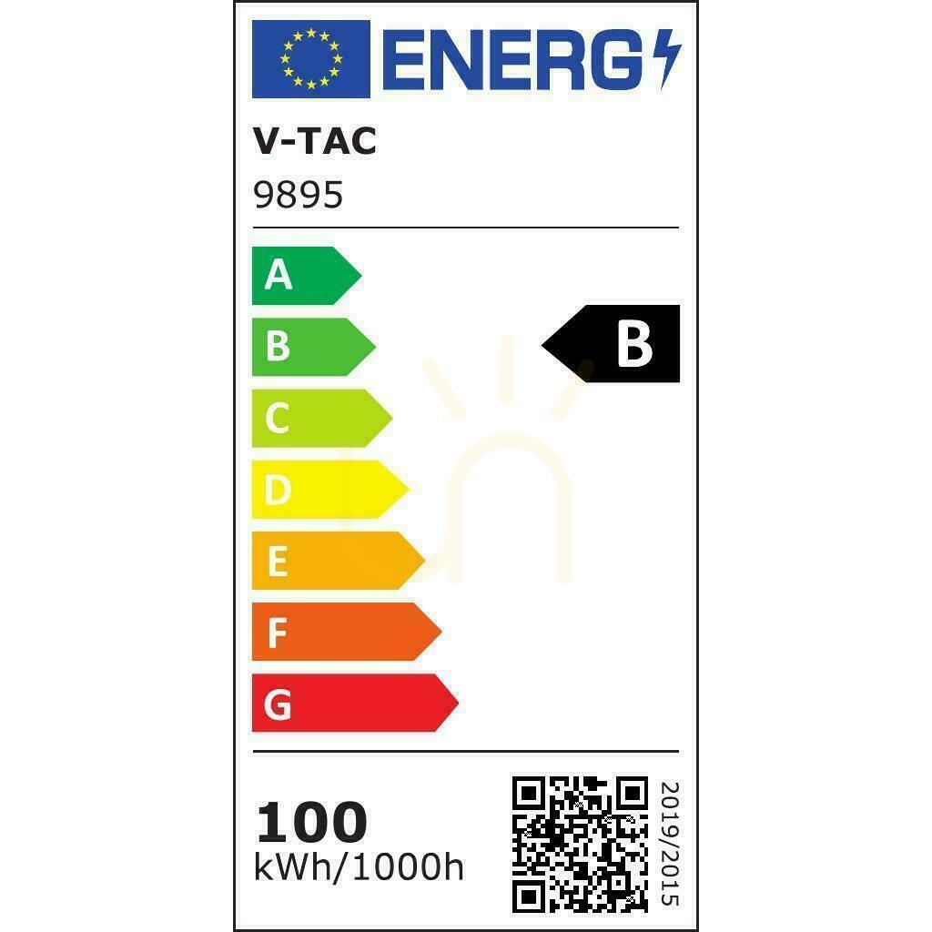 Afişa Proiector LED V-TAC 100W 185Lm/W Negru VT-44105 6500K 18500lm Proiector LED V-TAC 100W 185Lm/W Negru VT-44105 6500K 18500lm