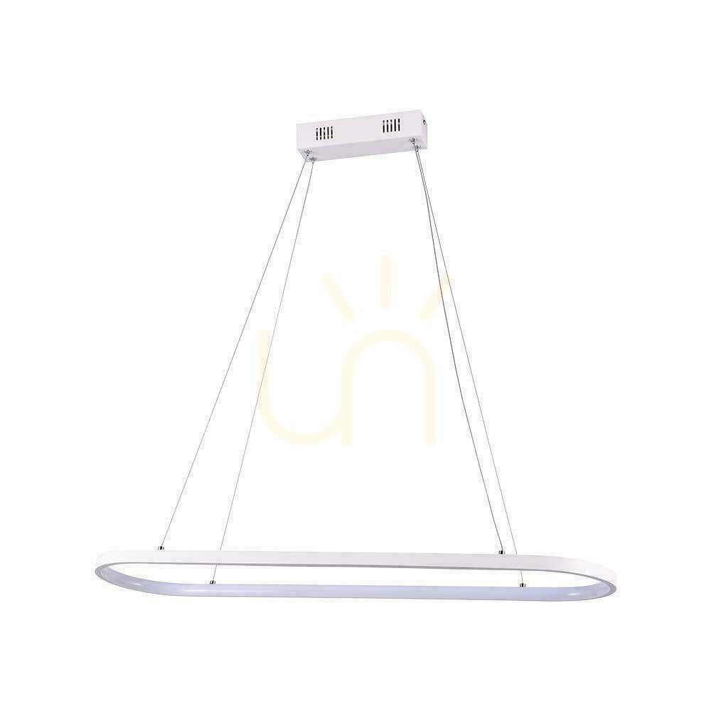 Verifica V-TAC 24W LED corp de iluminat suspendat Alb VT-7825 3000K 2760lm V-TAC 24W LED corp de iluminat suspendat Alb VT-7825 3000K 2760lm