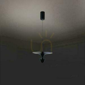 V-TAC 9W LED pandantiv corp de iluminat negru VT-7832 4000K 1000lm small 4