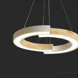 Corp de iluminat suspendat V-TAC 13W LED Wood VT-7828 4000K 4000lm small 4