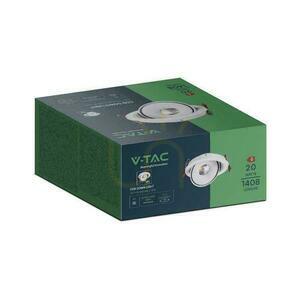 V-TAC LED Tilt Downlight 20W LED COB CRI90+ CCT alb VT-2520 3000K-4000K-6400K 1408lm. small 4