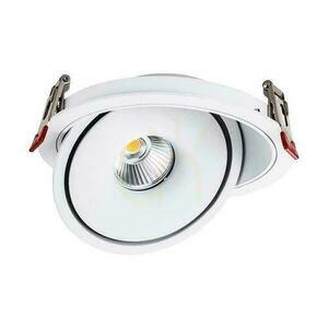 V-TAC LED Tilt Downlight 30W LED COB CRI90+ CCT alb VT-2532 3000K-4000K-6400K 2500lm. small 1