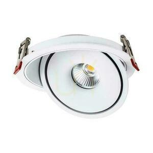 V-TAC LED Tilt Downlight 30W LED COB CRI90+ CCT alb VT-2532 3000K-4000K-6400K 2500lm. small 0