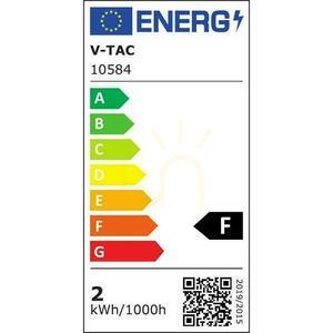 Montat pe perete, de sus în jos, V-TAC 2W LED IP54 Negru VT-2502 3000K 200lm 7 Montat pe perete, de sus în jos, V-TAC 2W LED IP54 Negru VT-2502 3000K 200lm small 7