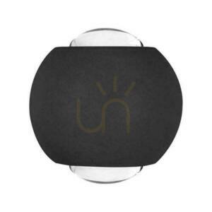 Montat pe perete, de sus în jos, V-TAC 2W LED IP54 Negru VT-2502 4000K 200lm small 0