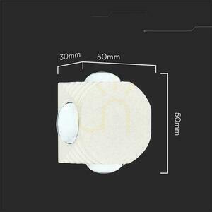 Corp de iluminat cu LED V-TAC 4W IP54 Alb VT-2544 3000K 390lm montat pe perete, de sus în jos small 2