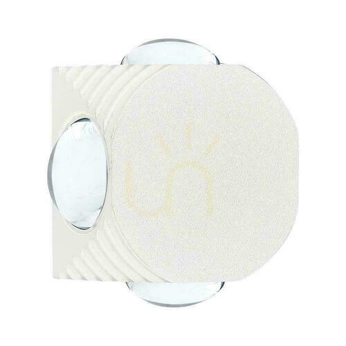 Verifica Corp de iluminat cu LED V-TAC 4W IP54 Alb VT-2544 3000K 390lm montat pe perete, de sus în jos