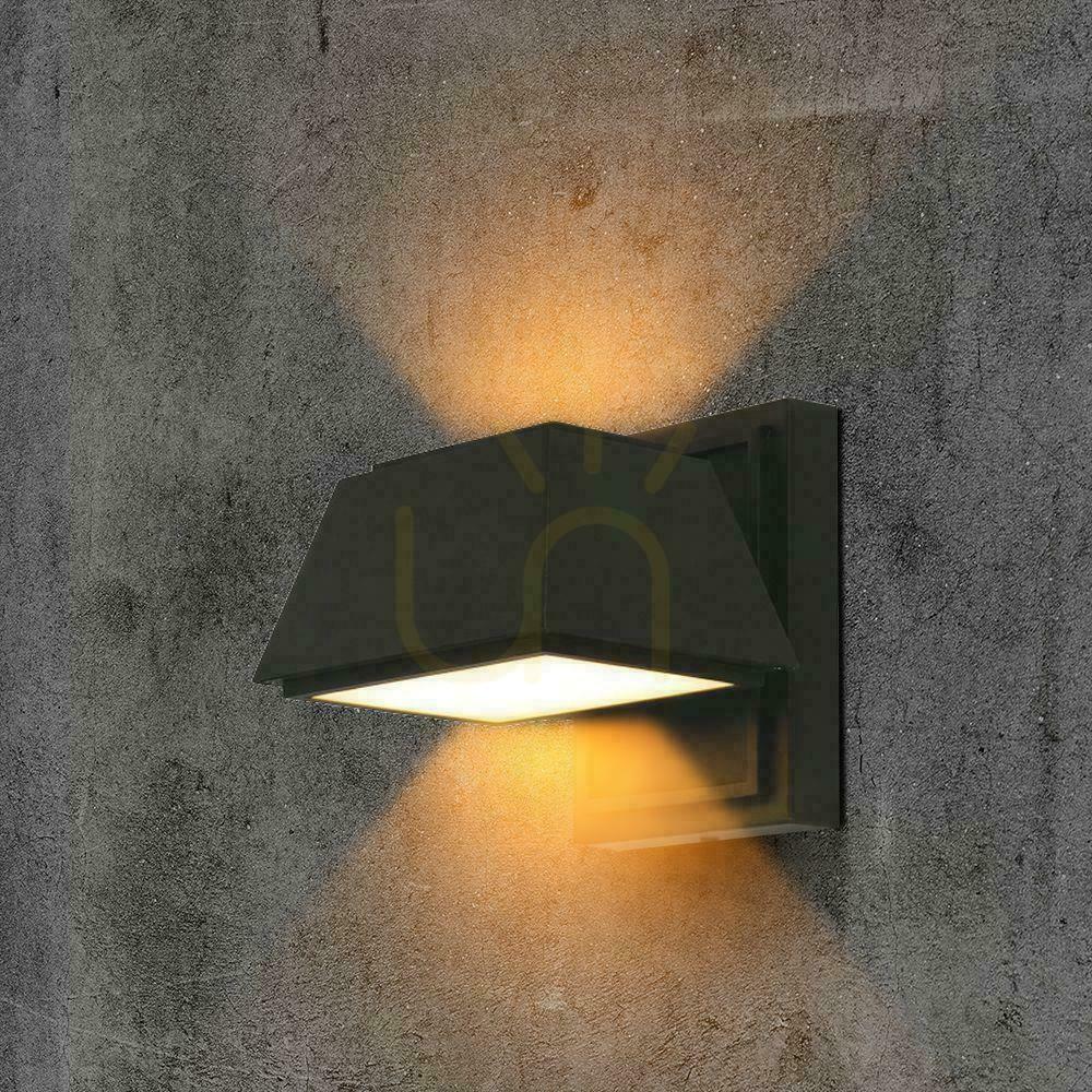 Spectacol Lampă de perete V-TAC 14W LED Negru Top Down IP65 VT-1192 4000K 1950lm. Lampă de perete V-TAC 14W LED Negru Top Down IP65 VT-1192 4000K 1950lm.