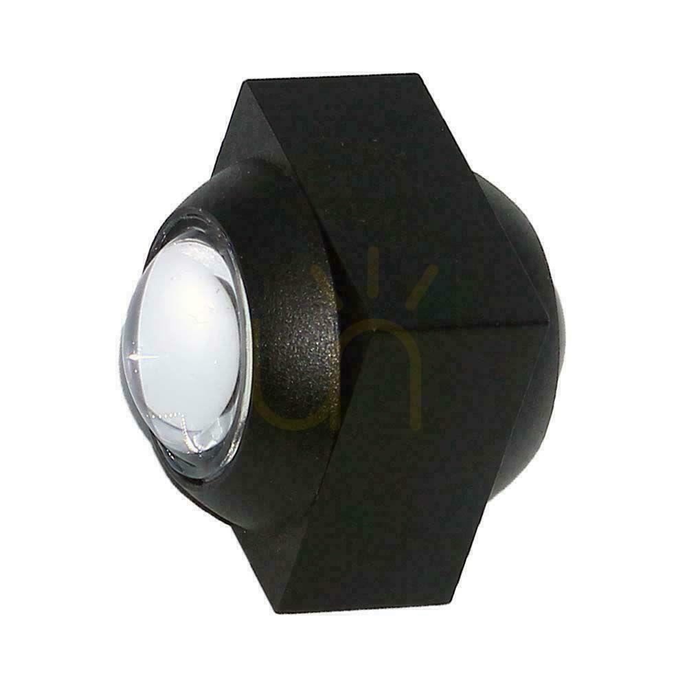 Verifica Montat pe perete, de sus în jos, V-TAC 2W LED IP54 Negru VT-2503 4000K 200lm Montat pe perete, de sus în jos, V-TAC 2W LED IP54 Negru VT-2503 4000K 200lm
