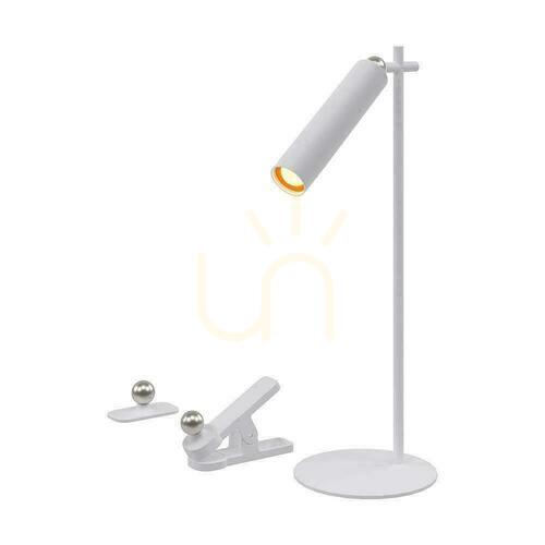 Verifica V-TAC 4-in-1 Lampă de birou 37cm Clip tapet Lanternă 3W LED alb VT-7413 4000K 300lm