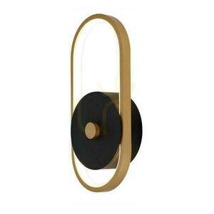 Lampă de perete V-TAC 15W LED Black+Old Gold IP54 VT-1191 3000K 1650lm. 0 Lampă de perete V-TAC 15W LED Black+Old Gold IP54 VT-1191 3000K 1650lm. small 0