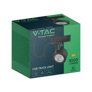 V-TAC 30W LED 35st CCT Negru VT-4633 3000K-4000K-6400K 3000lm Corp de iluminat Bus System 3F. small 5
